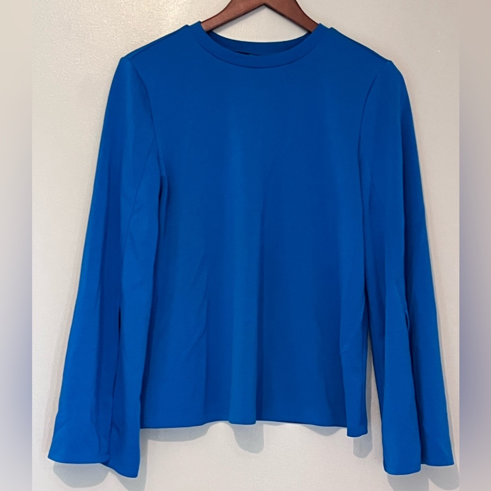 Worthington Vibrant Blue Long Sleeve Top - Medium 💙